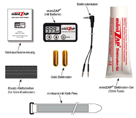Lieferumfang Minizap - Beck Zapper